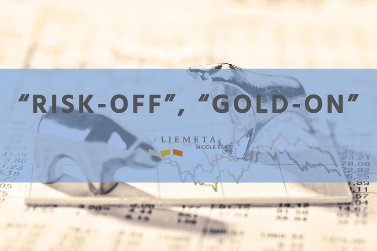 The flight to quality is clearly evident with gold shining in its role as a safe-haven-asset during the week