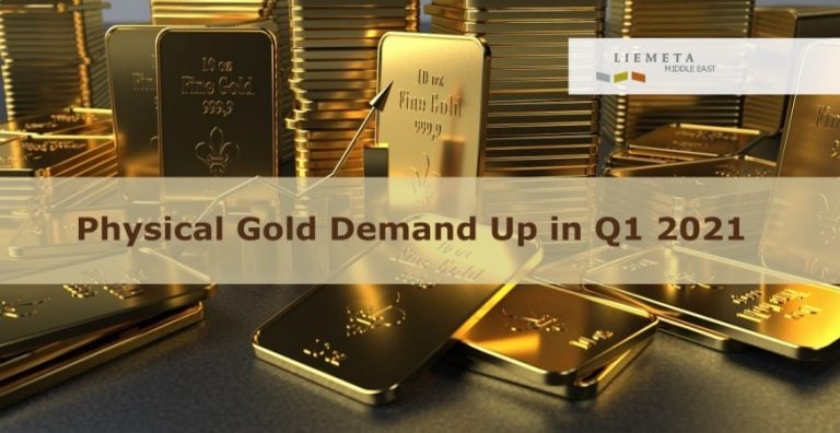 Physical Gold Demand Up in Q1 2021