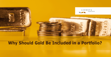 Why should gold be included in a portfolio?